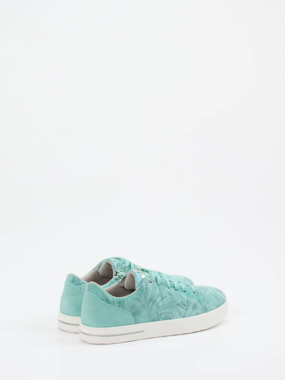 Superfit – Sneaker aus Veloursleder mintgrün