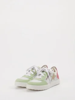 Superfit – Sneaker aus Veloursleder Pastellgrün