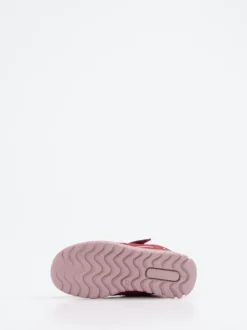 Superfit – Sneaker Mid-Cut aus Veloursleder pink