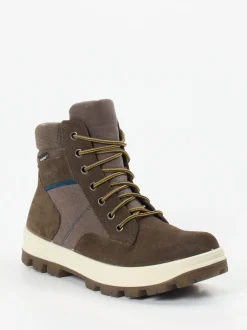 Superfit – Stiefelette aus Veloursleder mittelbraun