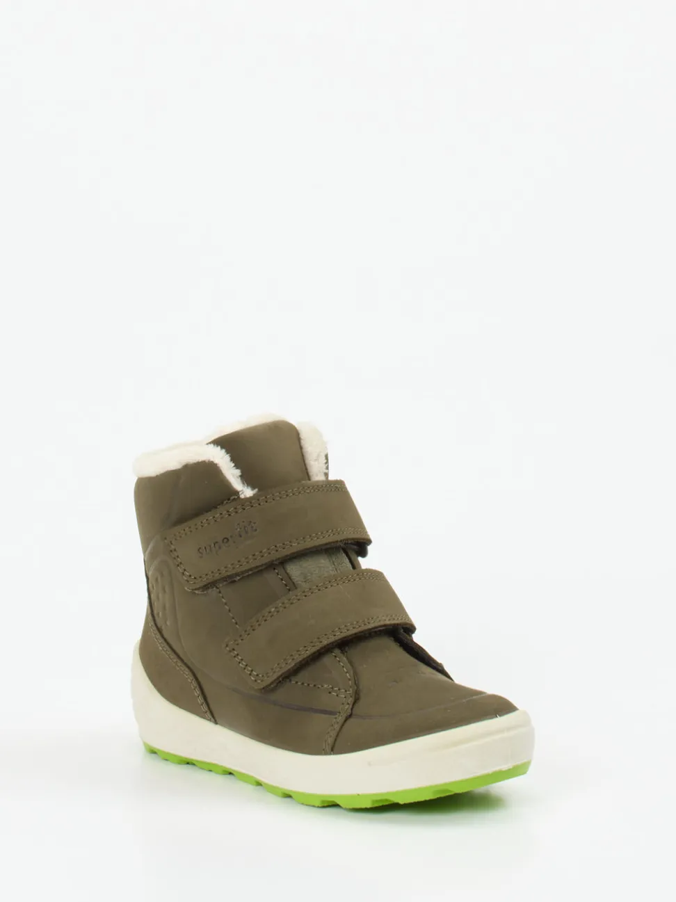 Superfit – Winterboots aus Nubukleder Olivgrün