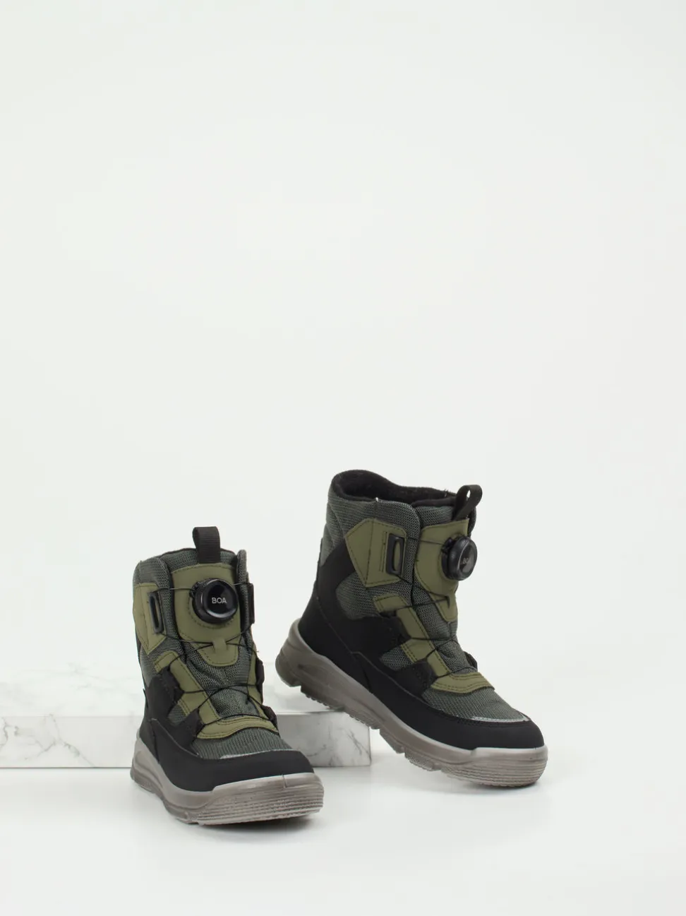 Superfit – Winterstiefel aus Synthetik olivgrün