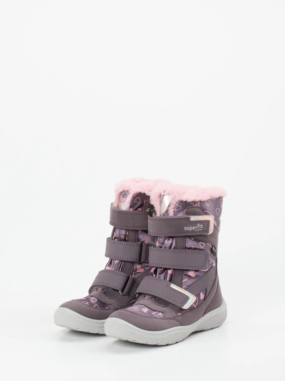 Superfit – Winterstiefel aus Synthetik in Pflaume