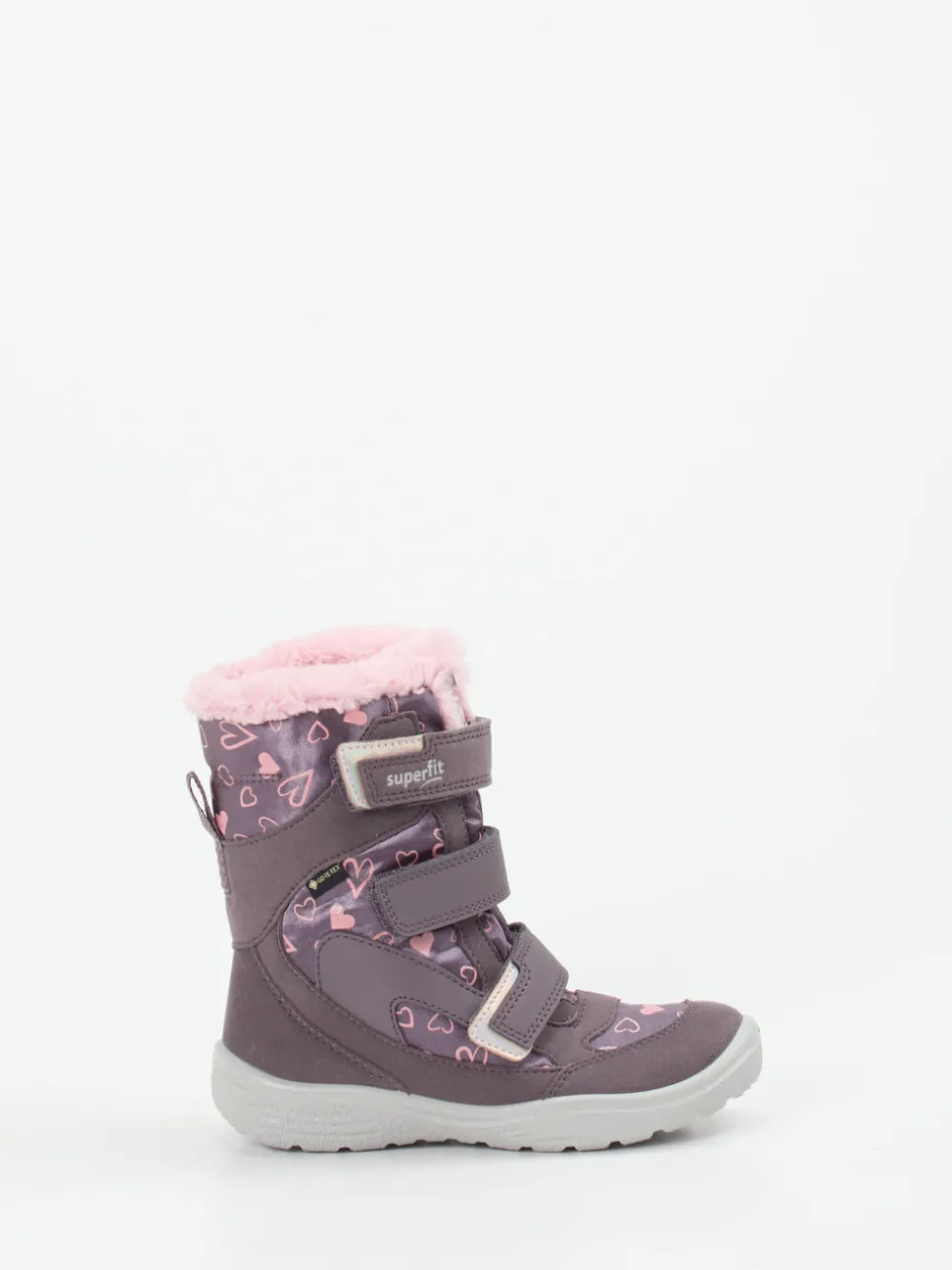 Superfit – Winterstiefel aus Synthetik in Pflaume