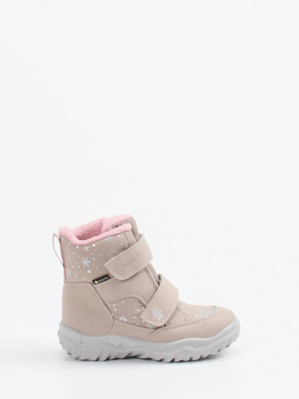Superfit – Winterstiefel aus Synthetik in Beigegrau