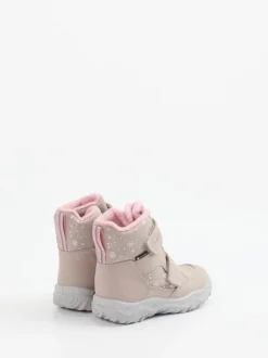 Superfit – Winterstiefel aus Synthetik in Beigegrau