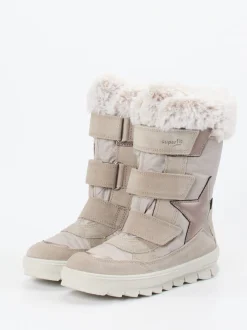 Superfit – Winterstiefel aus Veloursleder beige