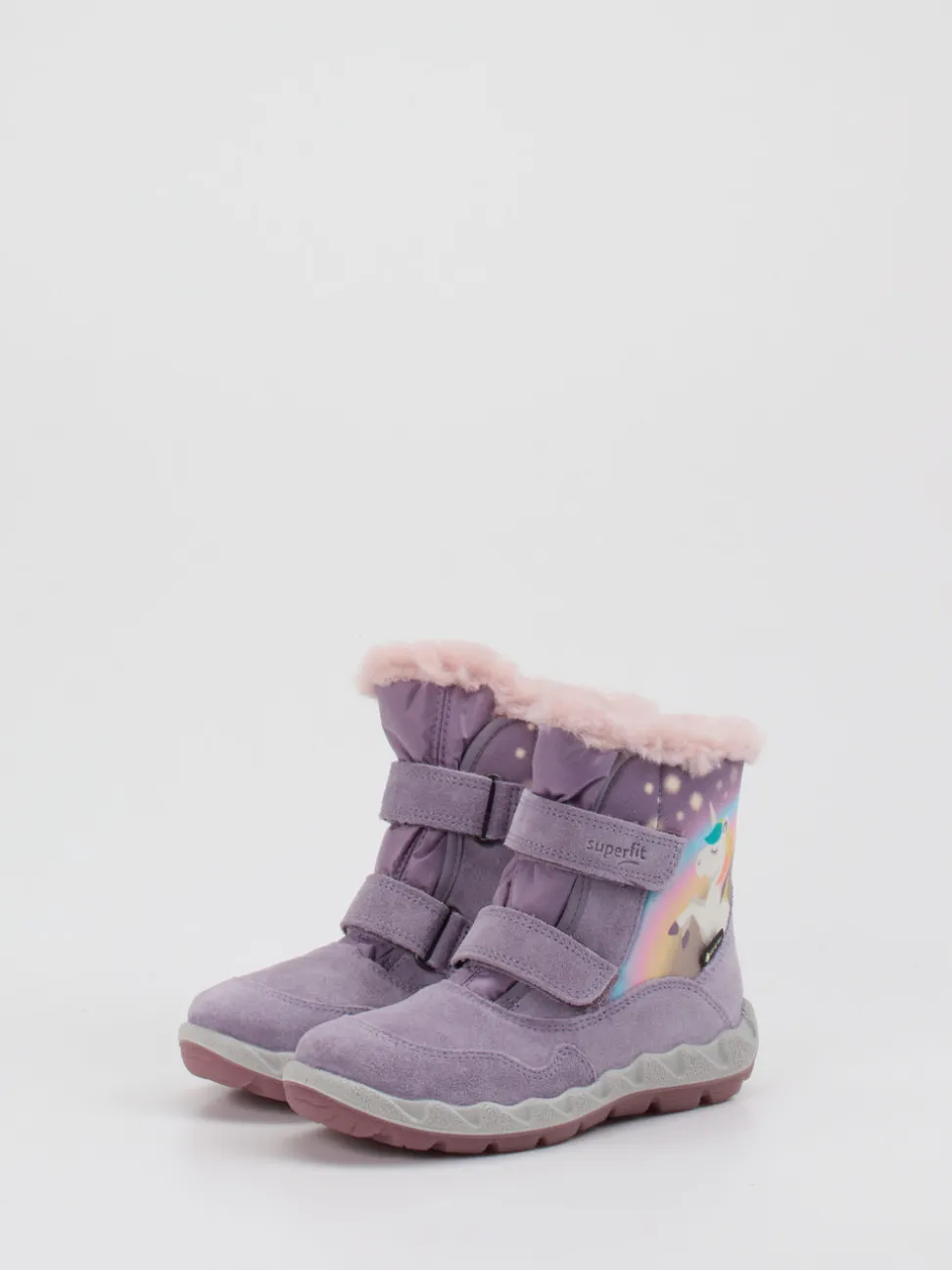 Superfit – Winterstiefel aus Veloursleder Flieder