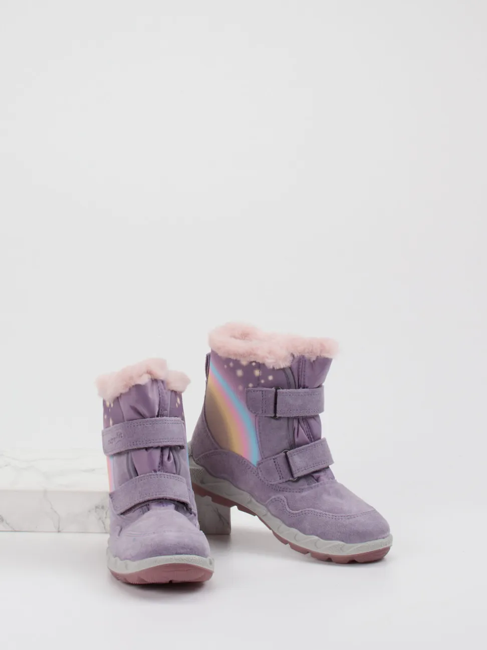 Superfit – Winterstiefel aus Veloursleder Flieder