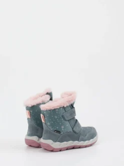 Superfit – Winterstiefel aus Veloursleder blaugrau