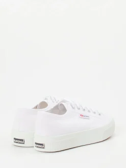 Superga – Canvas-Sneaker aus Textil in Weiß
