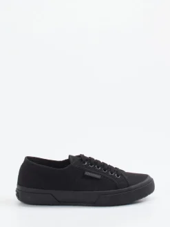 Superga – Canvas-Sneaker aus Textil schwarz