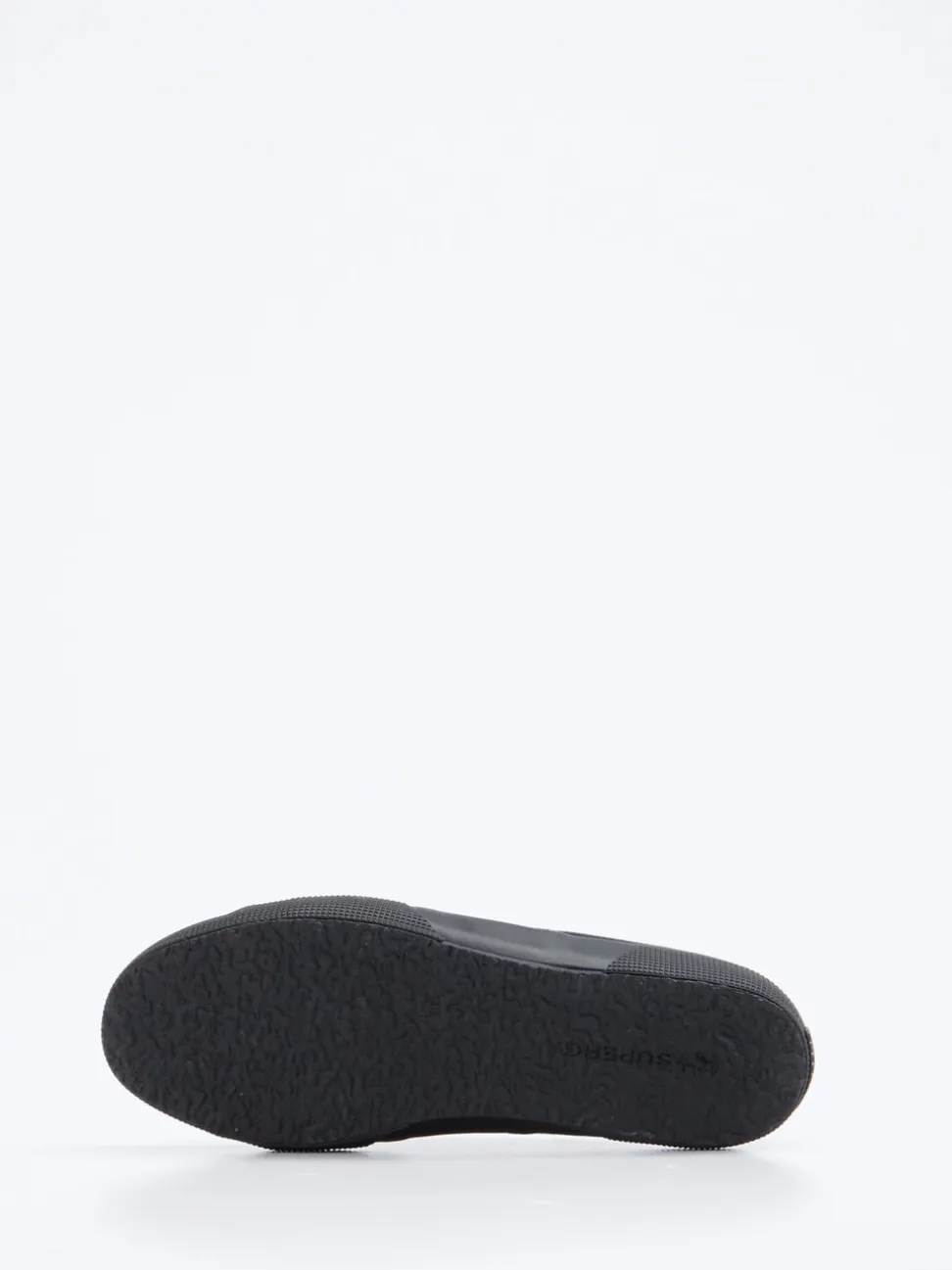 Superga – Canvas-Sneaker aus Textil schwarz