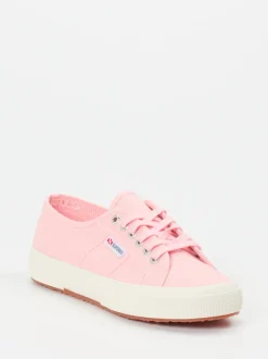 Superga – Canvas-Sneaker aus Textil in Rosa