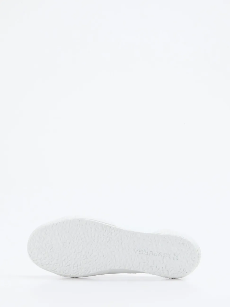 Superga – Low-Top Sneaker aus Textil mit Spitzenoptik