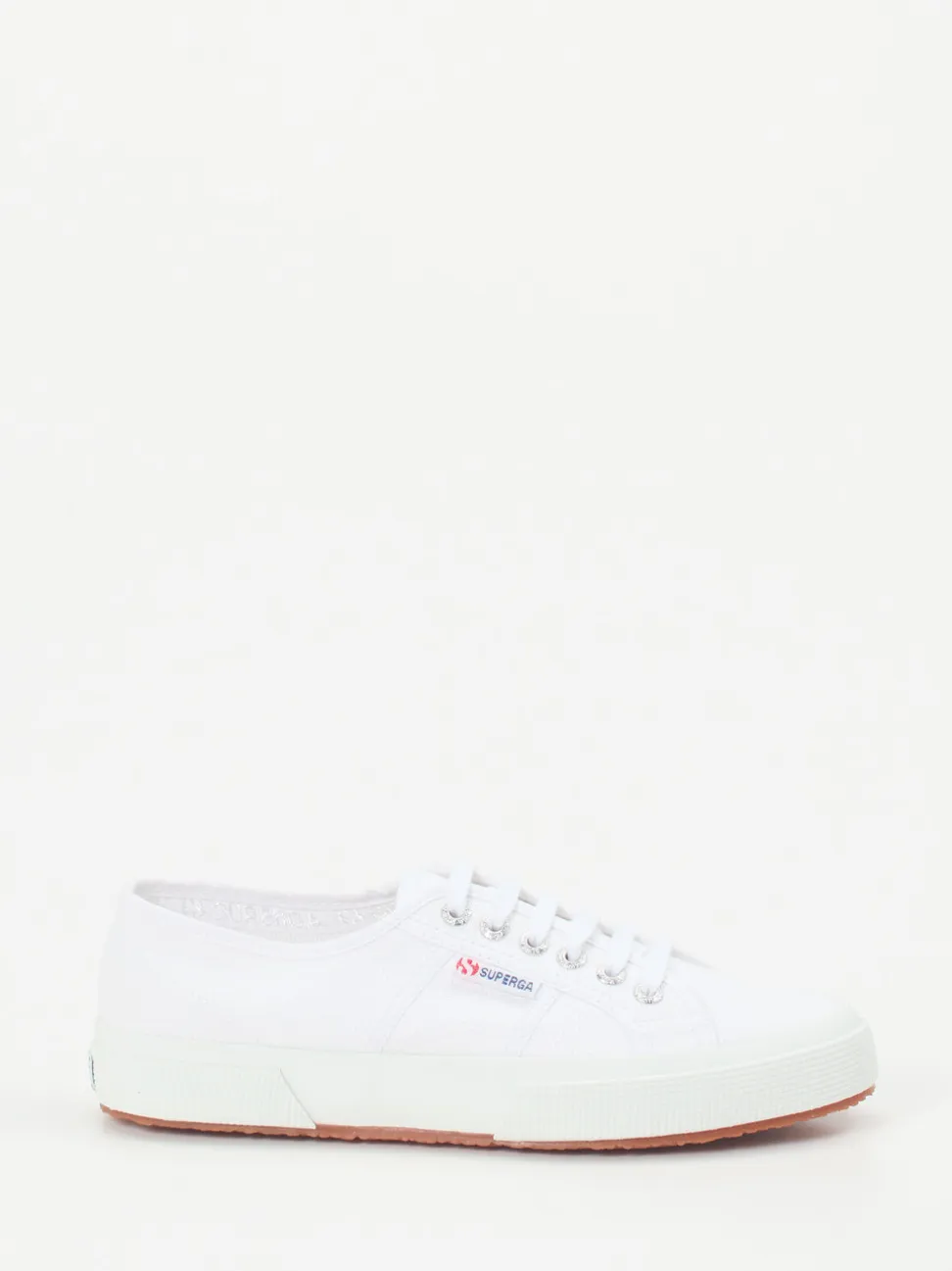 Superga – Sneaker aus Canvas in Weiß