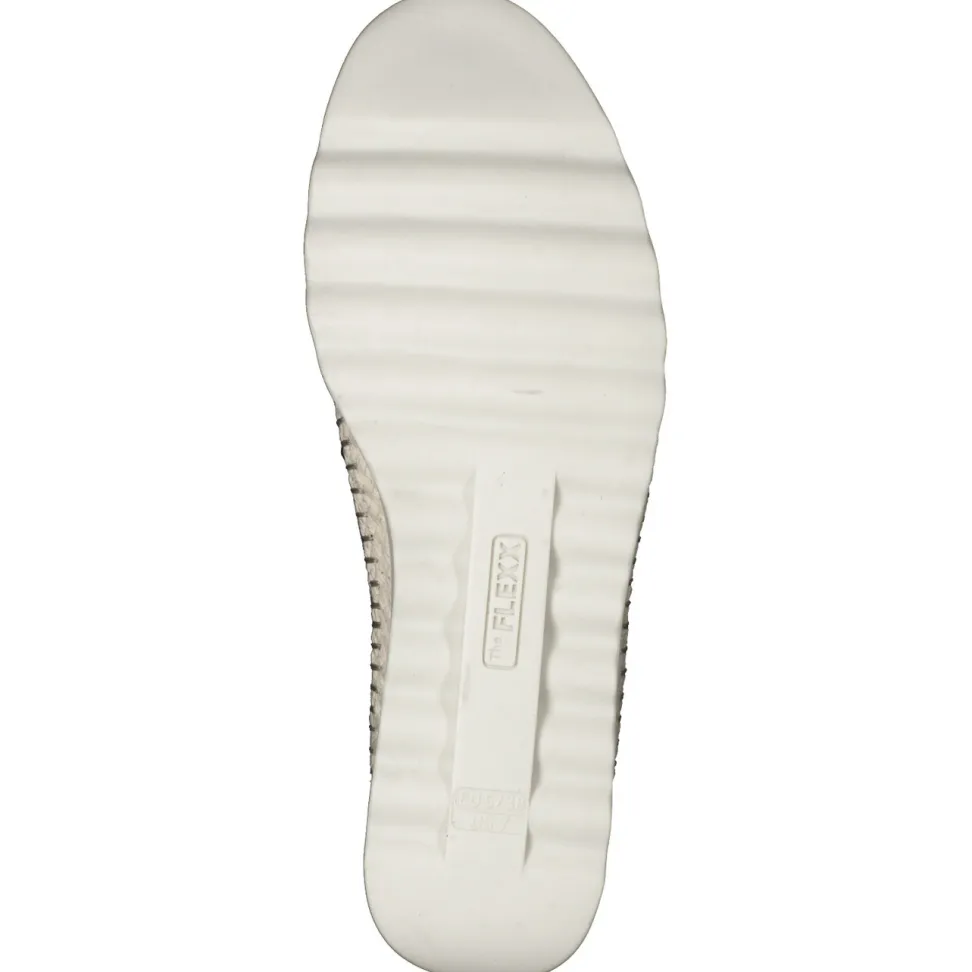 The Flexx – Slipper aus Leder in Metallic-Schwarz