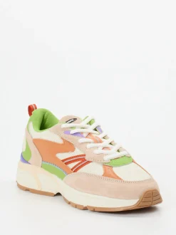THE HOFF BRAND – Chunky Sneaker aus Veloursleder Multicolor