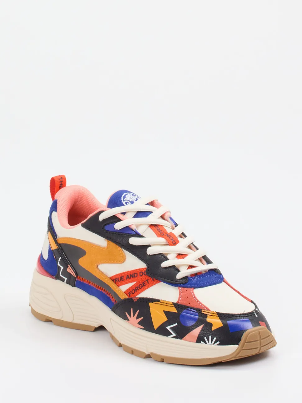 THE HOFF BRAND – Chunky Sneaker aus Leder und Nylon