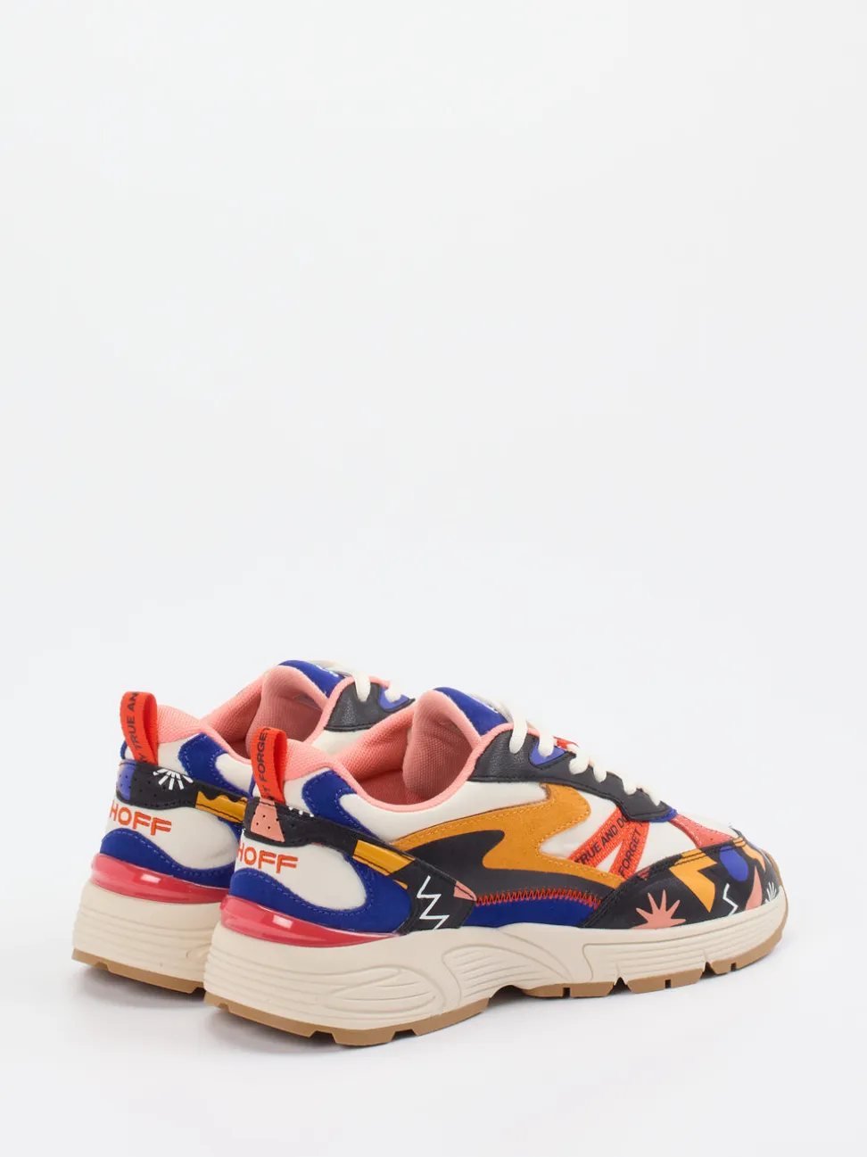 THE HOFF BRAND – Chunky Sneaker aus Leder und Nylon