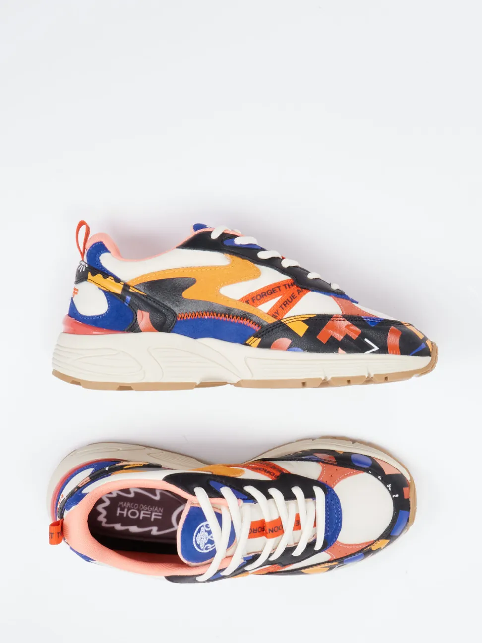 THE HOFF BRAND – Chunky Sneaker aus Leder und Nylon