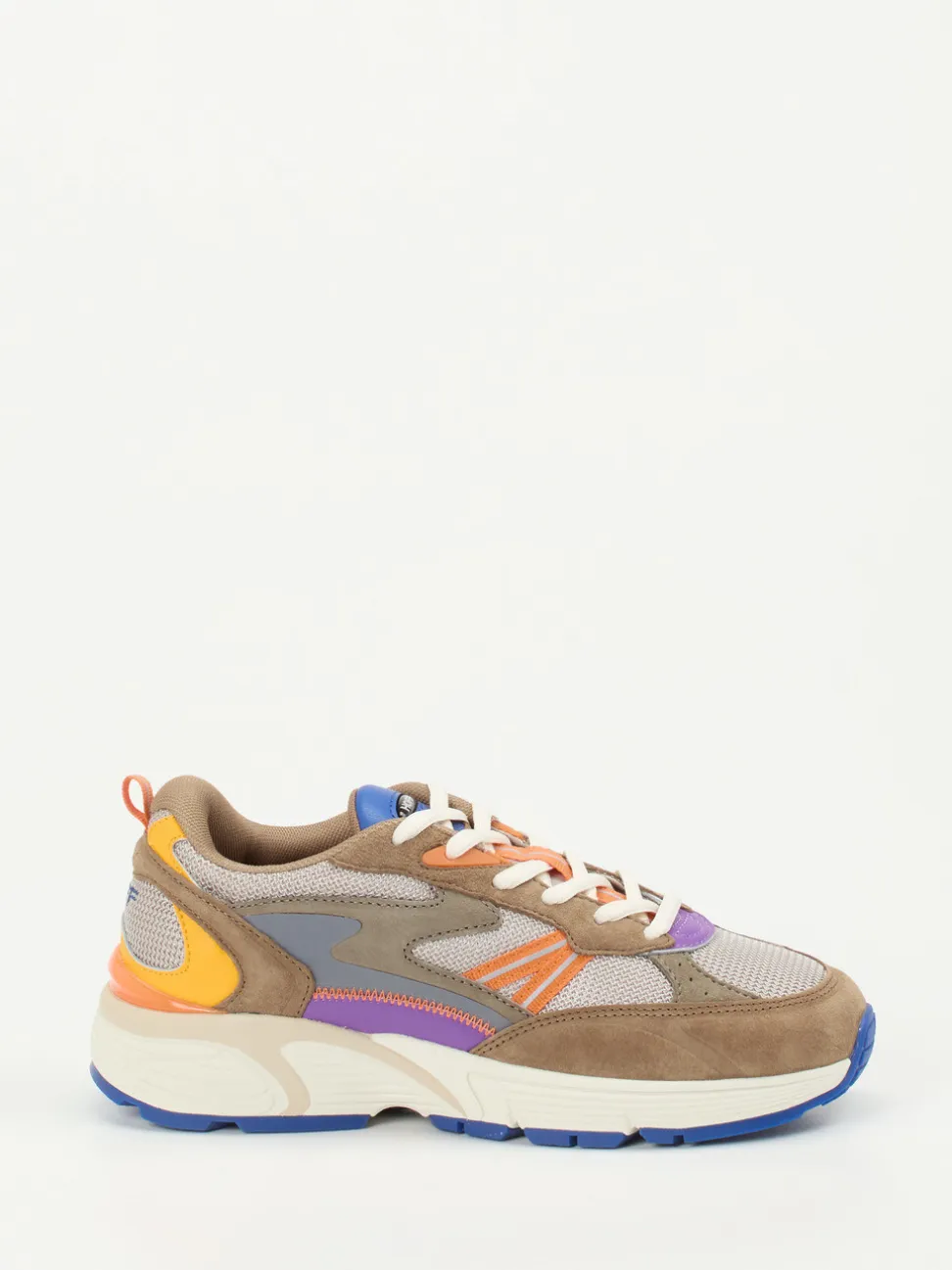 THE HOFF BRAND – Chunky Sneaker aus Nubukleder multicolor