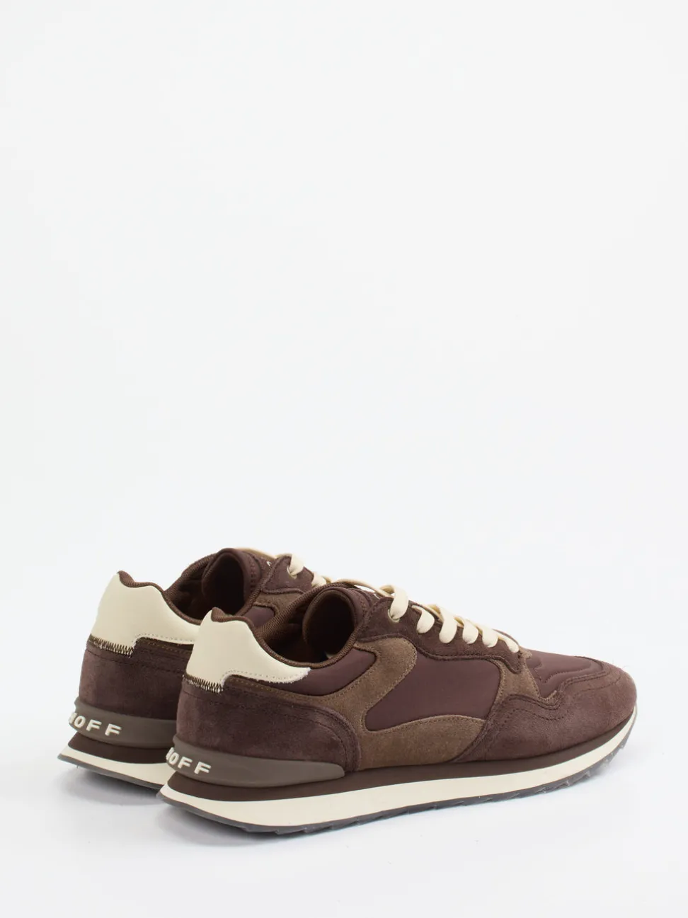 THE HOFF BRAND – Retro-Runners München aus Textil und Veloursleder