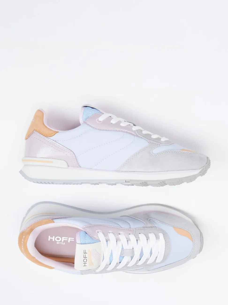 The Hoff Brand – Retro-Sneaker aus Veloursleder und Mesh