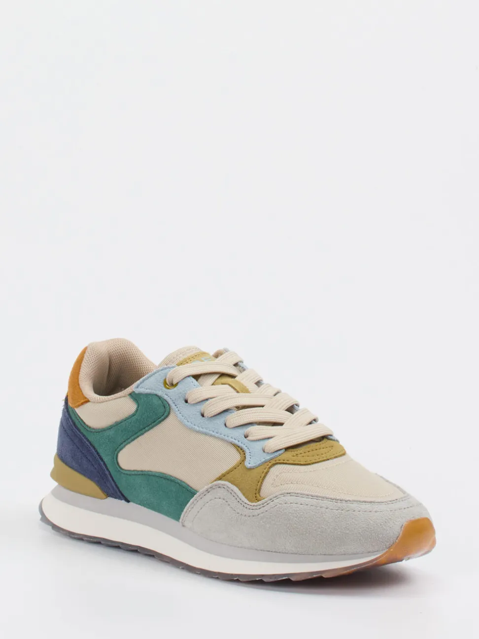 THE HOFF BRAND – Retro-Sneaker Singapur aus Veloursleder Multi