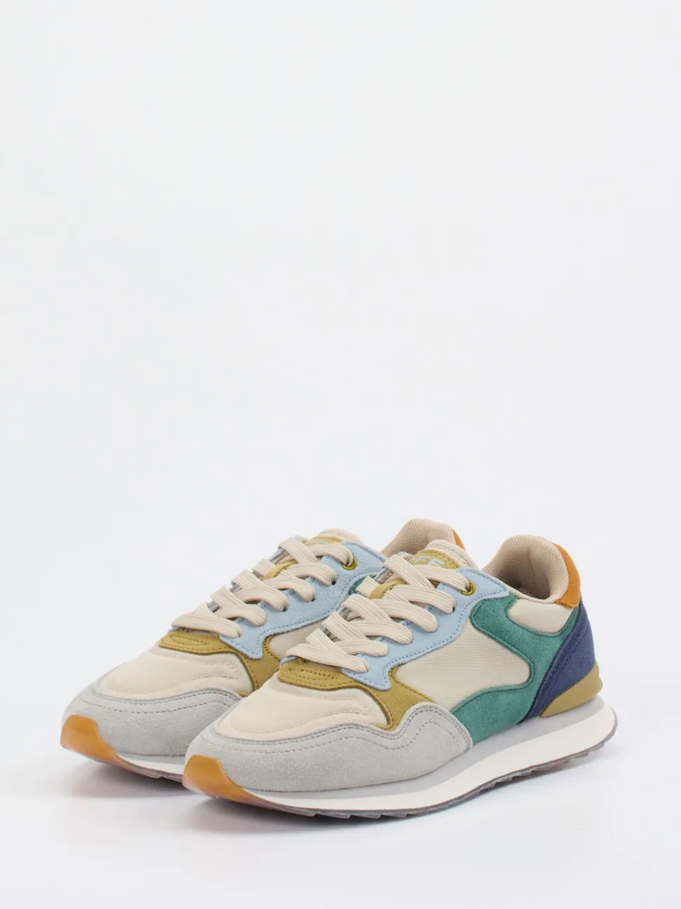 THE HOFF BRAND – Retro-Sneaker Singapur aus Veloursleder Multi