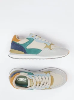 THE HOFF BRAND – Retro-Sneaker Singapur aus Veloursleder Multi