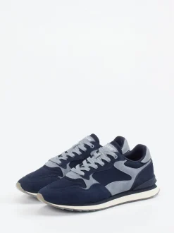 THE HOFF BRAND – Retro-Sneaker Stuttgart aus Textil und Veloursleder