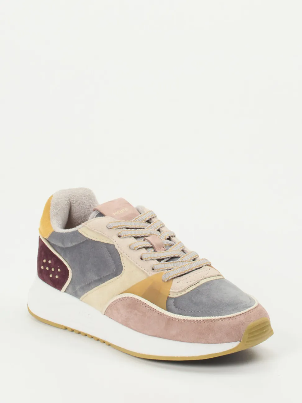 THE HOFF BRAND – Retro-Sneaker aus Veloursleder multi