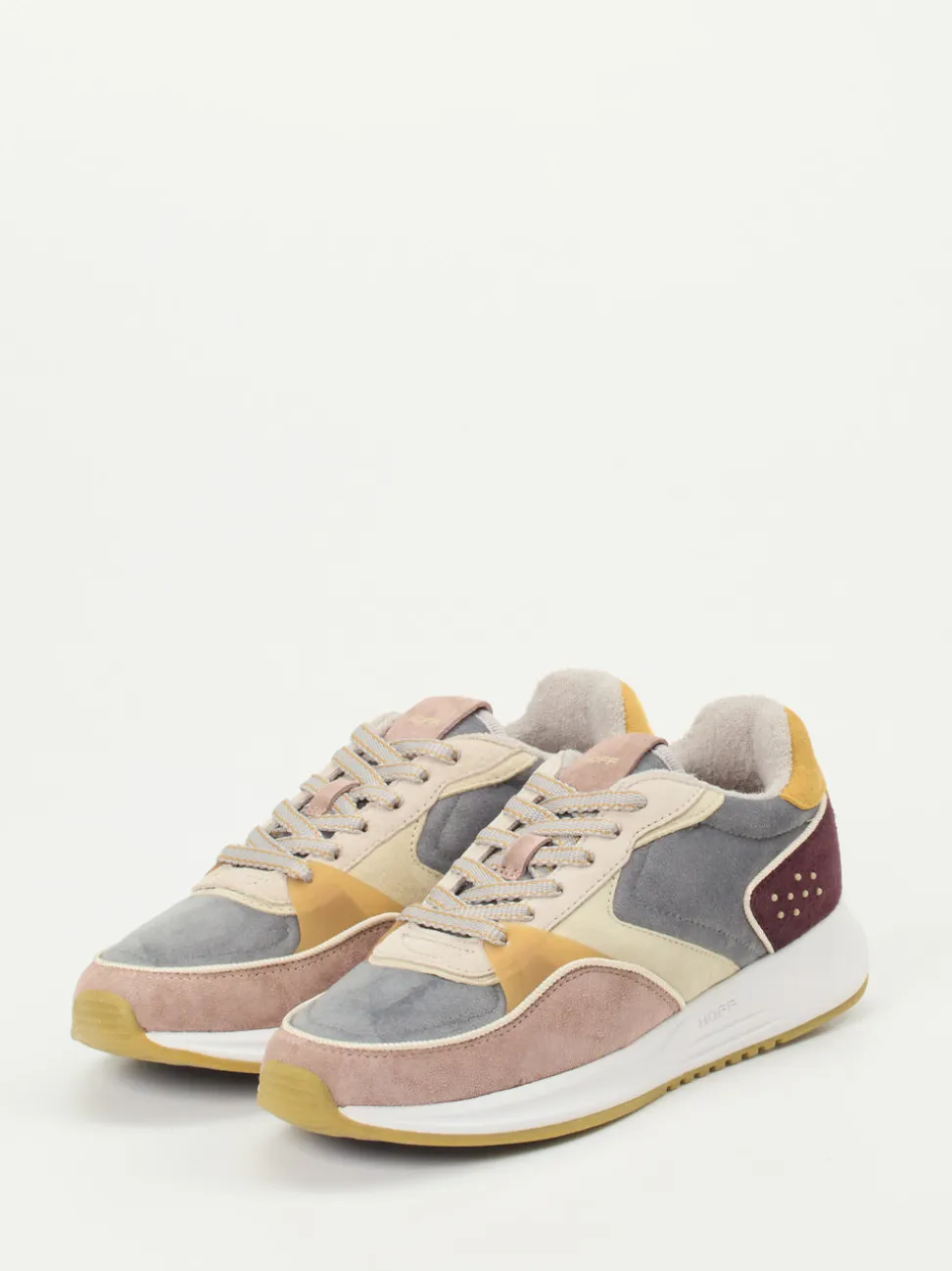 THE HOFF BRAND – Retro-Sneaker aus Veloursleder multi