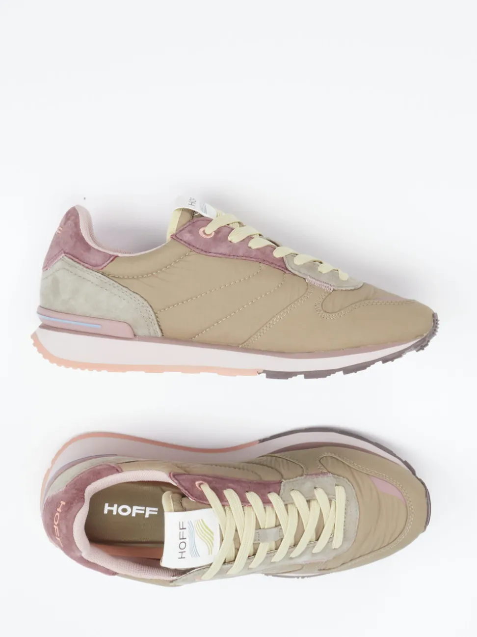 THE HOFF BRAND – Retro-Sneaker aus Veloursleder/Textil