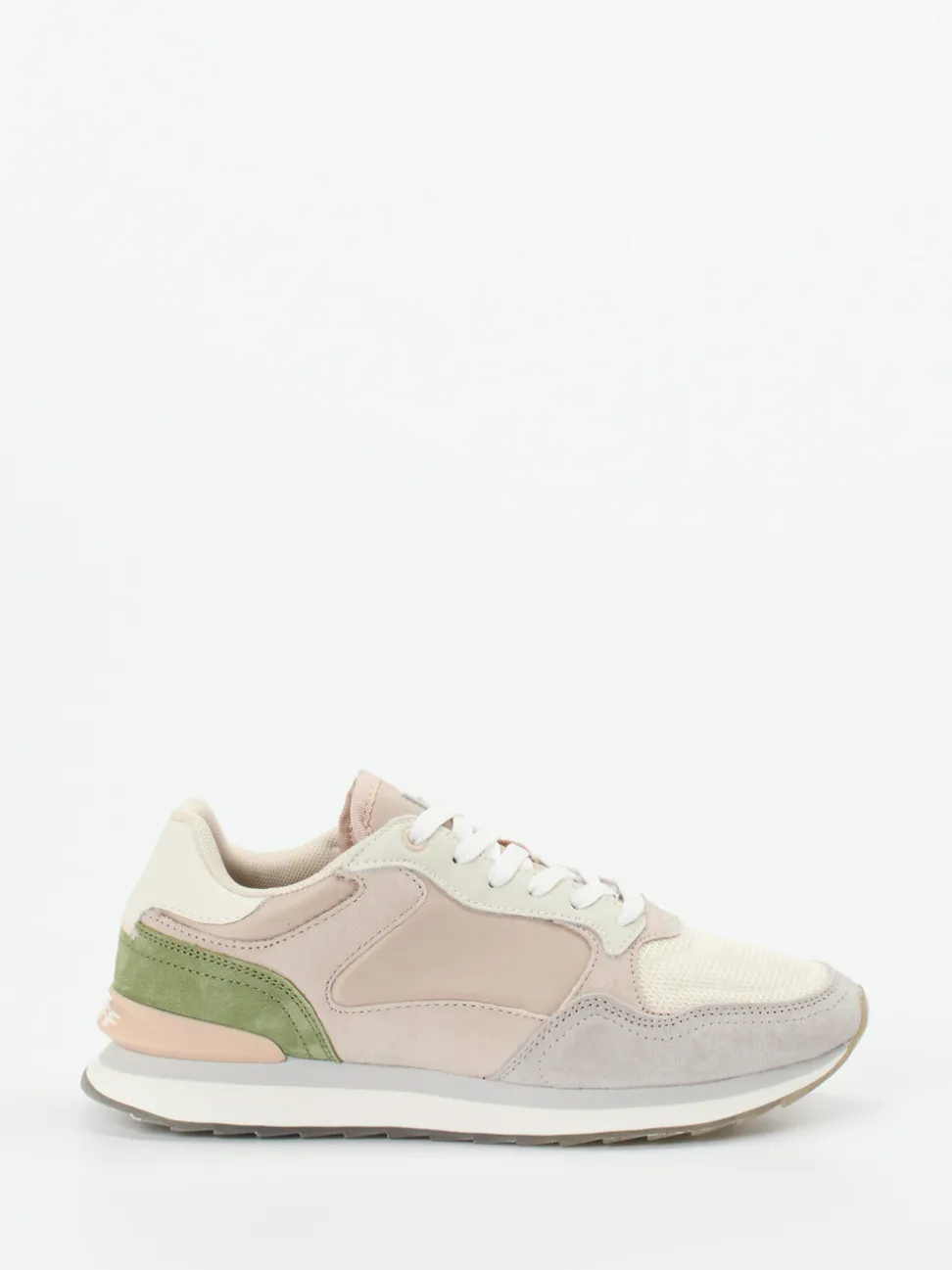 THE HOFF BRAND – Retro-Sneaker aus Veloursleder Mesh