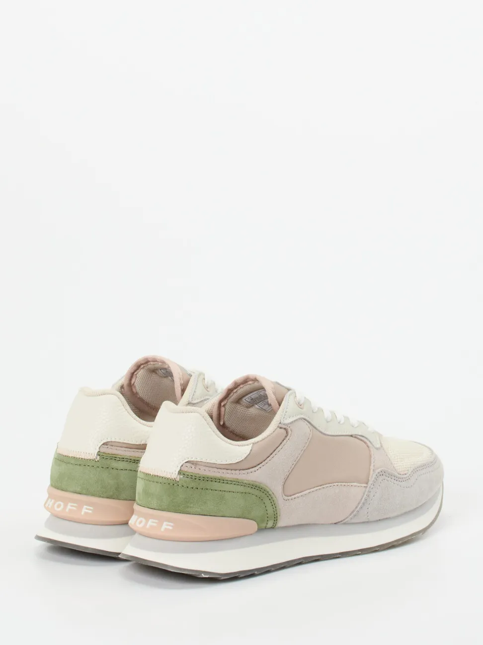 THE HOFF BRAND – Retro-Sneaker aus Veloursleder Mesh