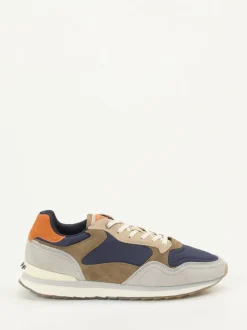 THE HOFF BRAND – Retro-Sneaker aus Veloursleder Navy