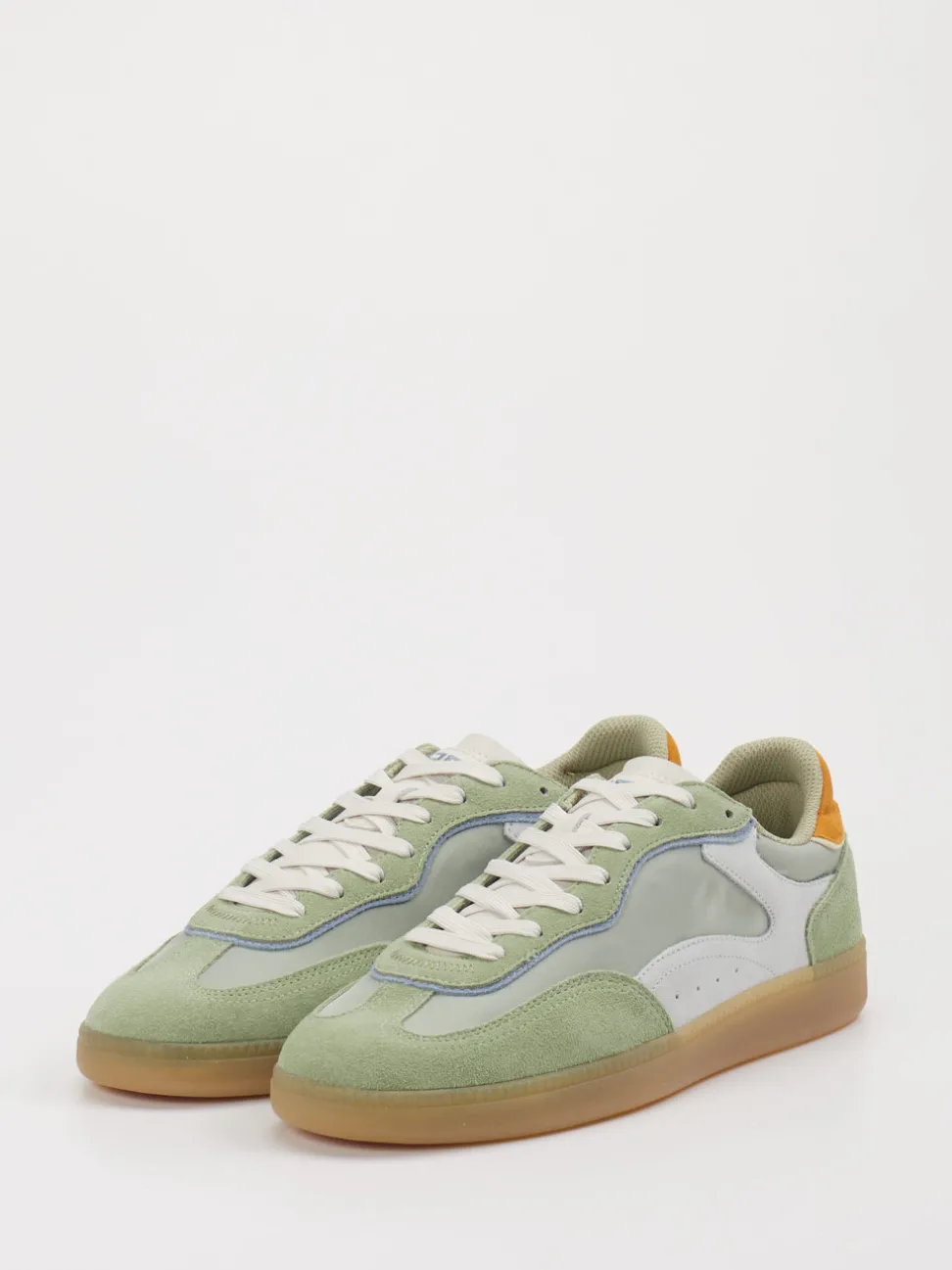 THE HOFF BRAND – Retro-Sneaker aus Veloursleder grün