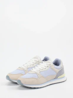 THE HOFF BRAND – Retro-Sneaker aus Veloursleder Textil