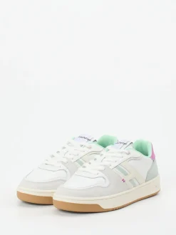 THE HOFF BRAND – Retro-Sneaker aus Kalbleder Offwhite