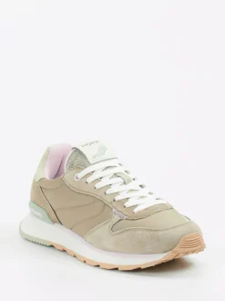 THE HOFF BRAND – Sneaker aus Veloursleder und Textil Pastell