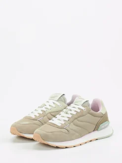 THE HOFF BRAND – Sneaker aus Veloursleder und Textil Pastell