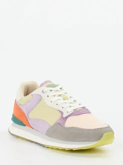 THE HOFF BRAND – Sneaker aus Veloursleder in Pastell