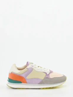 THE HOFF BRAND – Sneaker aus Veloursleder in Pastell