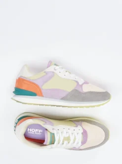 THE HOFF BRAND – Sneaker aus Veloursleder in Pastell