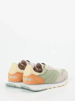 THE HOFF BRAND – Sneaker aus Veloursleder Salbeigrün