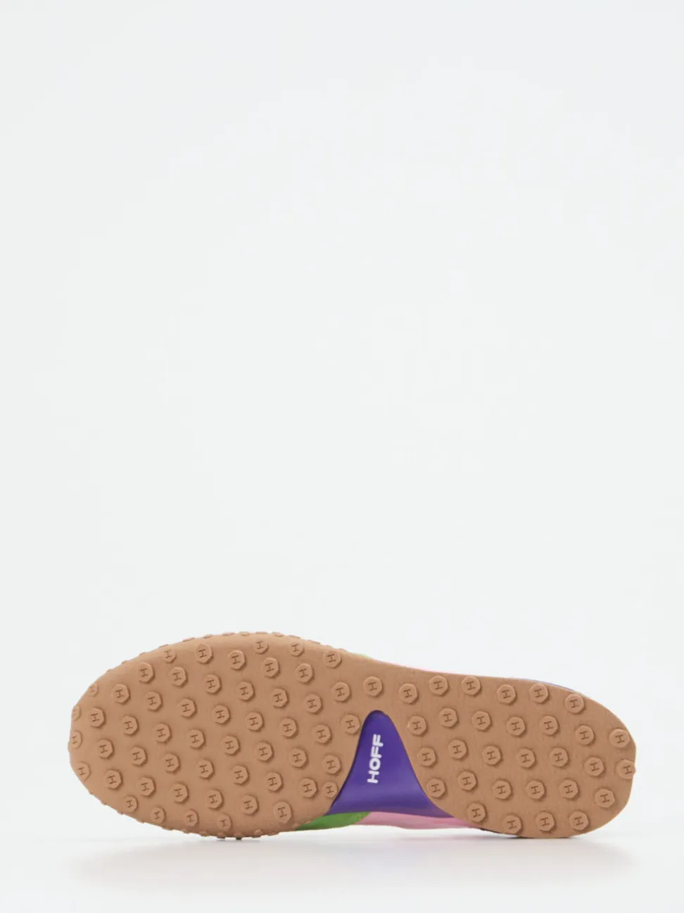 THE HOFF BRAND – Sneaker aus Veloursleder Rosa/Violett