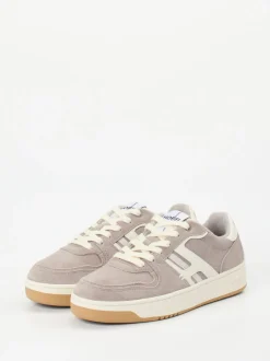 THE HOFF BRAND – Sneaker aus Veloursleder grau