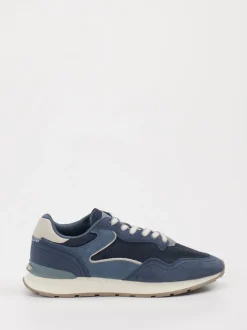 THE HOFF BRAND – Sneaker aus Veloursleder/Textil Blau